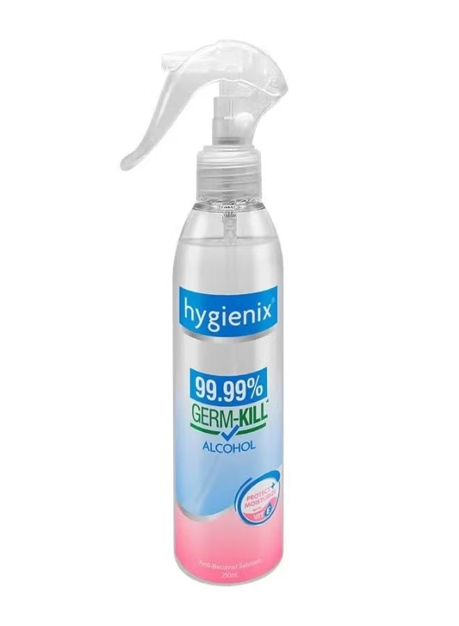 Anti-Bacterial Solution Sprayer 99.99% Germ Protection With Moisturizing Power Keep Skin Soft & Fragrantly Smooth 250 ml